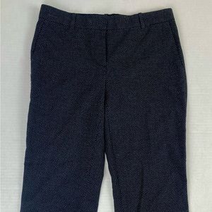 Ann Taylor Dress Ankle Pants Brown Textured Size 2